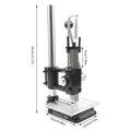 Leather Press Leather Hole Puncher Upgraded Hand Punching Machine for DIY Leather Craft Punching Holes Cutting, Forming Pressing