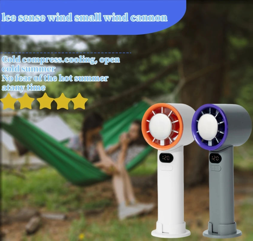 Portable Fan 120-Speed Digital Display.