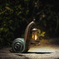 Solar powered Snail Garden Lights Outdoor Decor.