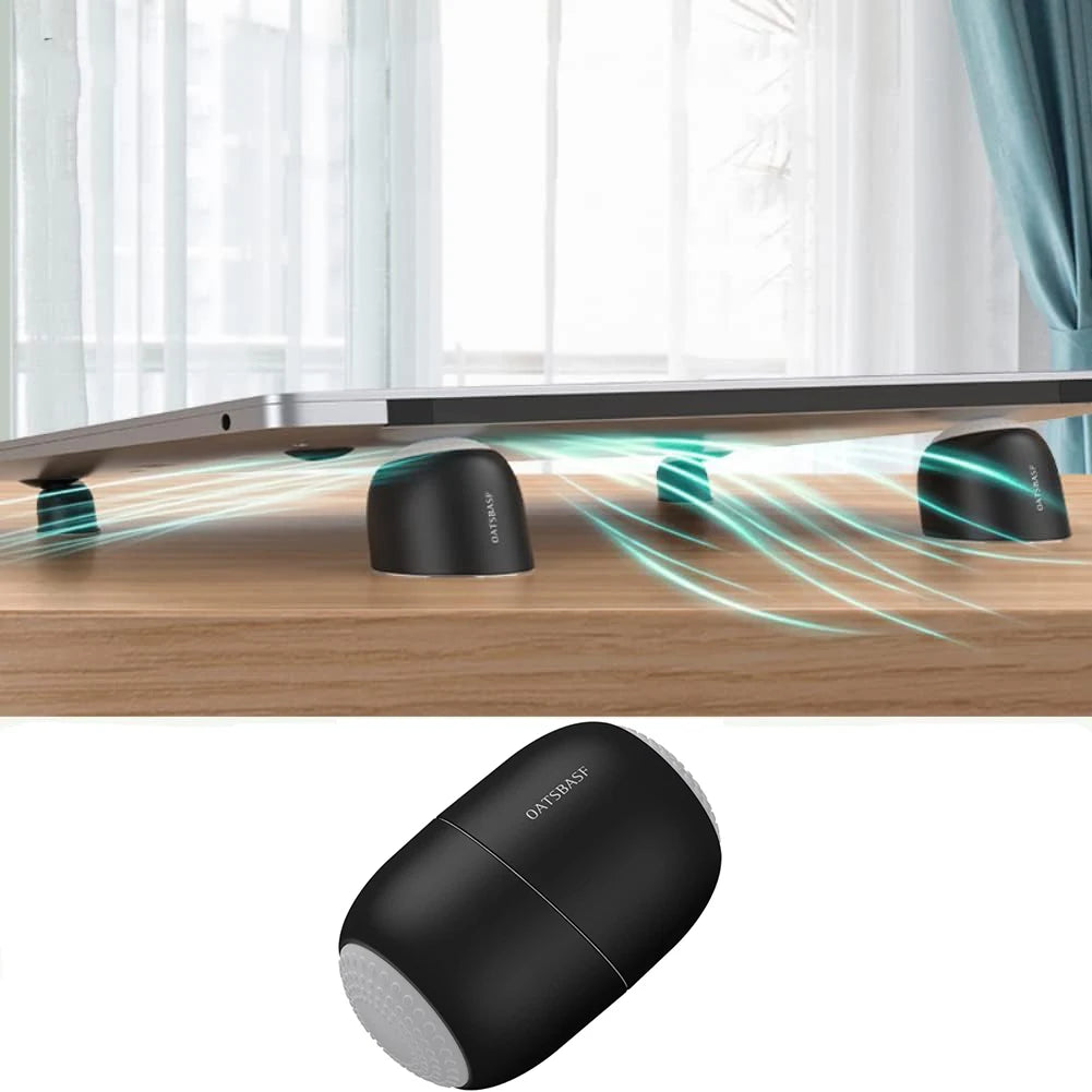 Portable Laptop Cooling Pad Stand Invisible Cooler Ball Magnetic Laptop Cooler Computer Keyboard Stand for Notebook Tablet PC