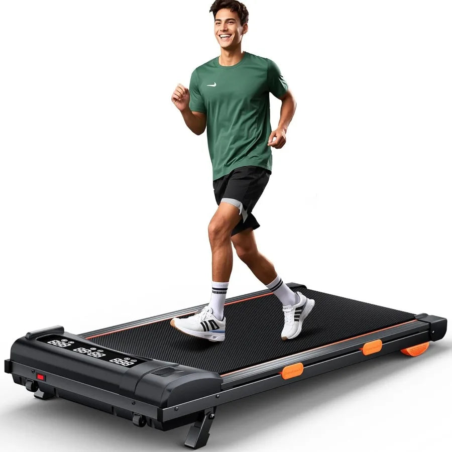 Compact Home Treadmill with Auto 15 Incline and 4.0HP Brushless Motor for Small Spaces Folding Design with 400 lbs Weight Capac