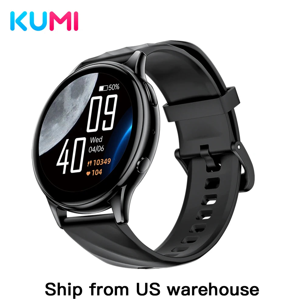 Smart Watch 1.39" HD Display Fitness Tracker IP68 Waterproof Heart Rate SpO2 Monitor 100+ Sports Modes