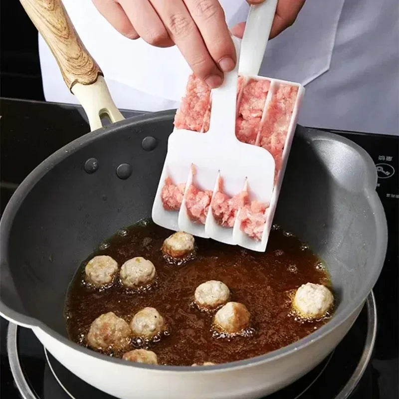 Rice-meat Dumplings Maker Meatball Tool Squeeze Fish Meatball Beef Meatball Round Meatball Tool Kitchen Making Meatball 2030