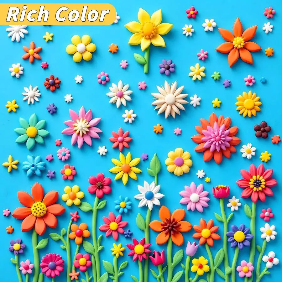 Pcs Polymer Clays 120 Colors Modeling Clay DIY Starter Kit Oven Baked Model Clay NonSticky Molding DIY Clay with Sculpting Tool