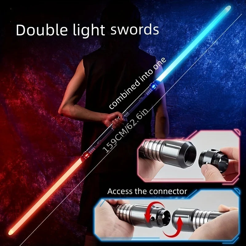 Metal Gravity Sensing Light up Saber Toy Sword.