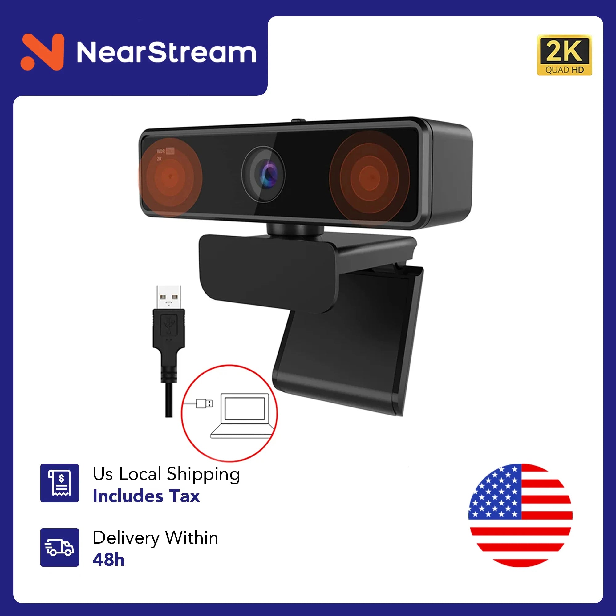 V11 High Quality 1080p 60fps Full Hd Plug And Play Computer Usb Web Camera Mini Webcam 2K For Pc Laptop With Microphone