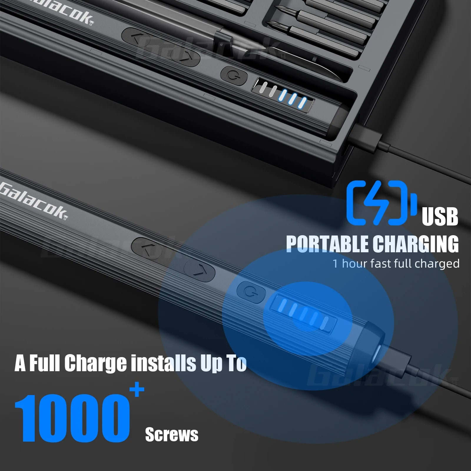 68 in 1 Mini Electric Precision Screwdriver Set.