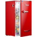 3.2 Cu.Ft Retro Mini Fridge with Bottle Opener for Bedroom Office Dorm Energy Saving Design Adjustable Thermostat Metal Handle