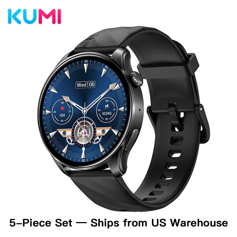 GW3 Pro Smartwatch 1.43" AMOLED IP68 Waterproof Bluetooth 5.2 Fitness Tracker Heart Rate Blood Oxygen Monitor