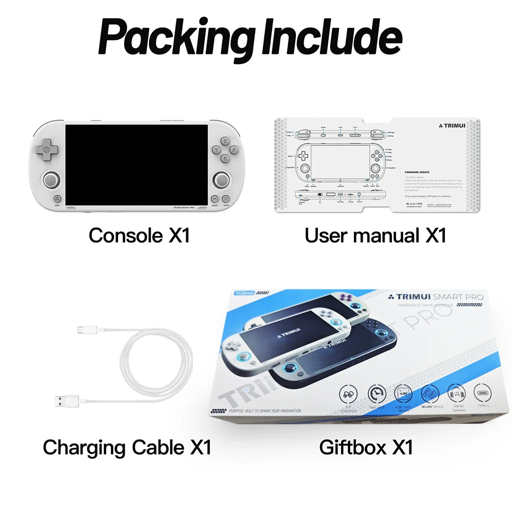 Trimui Smart Pro Handheld Game Console.