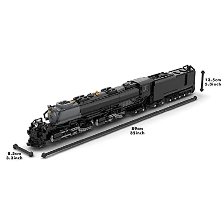 Technic 1 40 4014 Big Boy Steam Train Building Kit Steam Locomotive Series Building Block Set for Educational STEM Play and Col