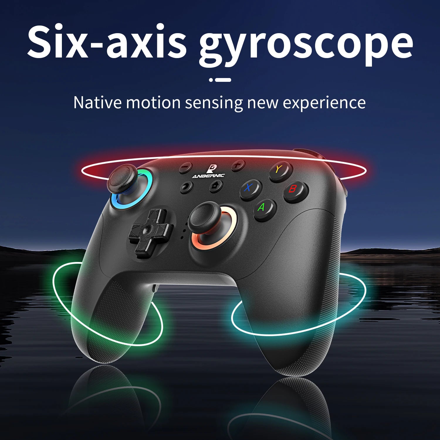 Wireless Gaming Controller Hall Trigger Joystick