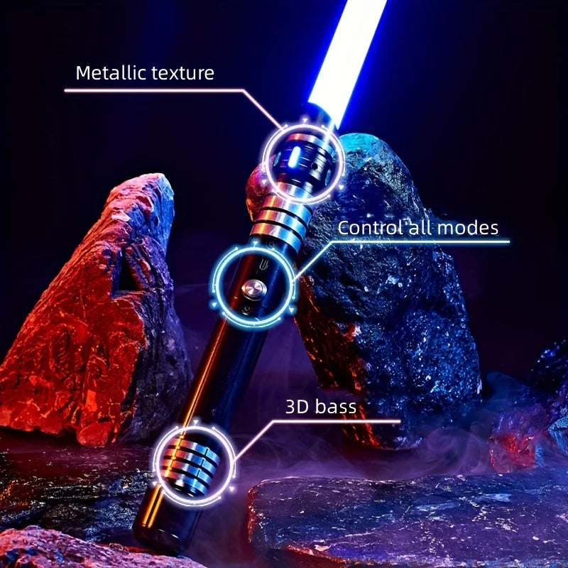 Metal Gravity Sensing Light up Saber Toy Sword.