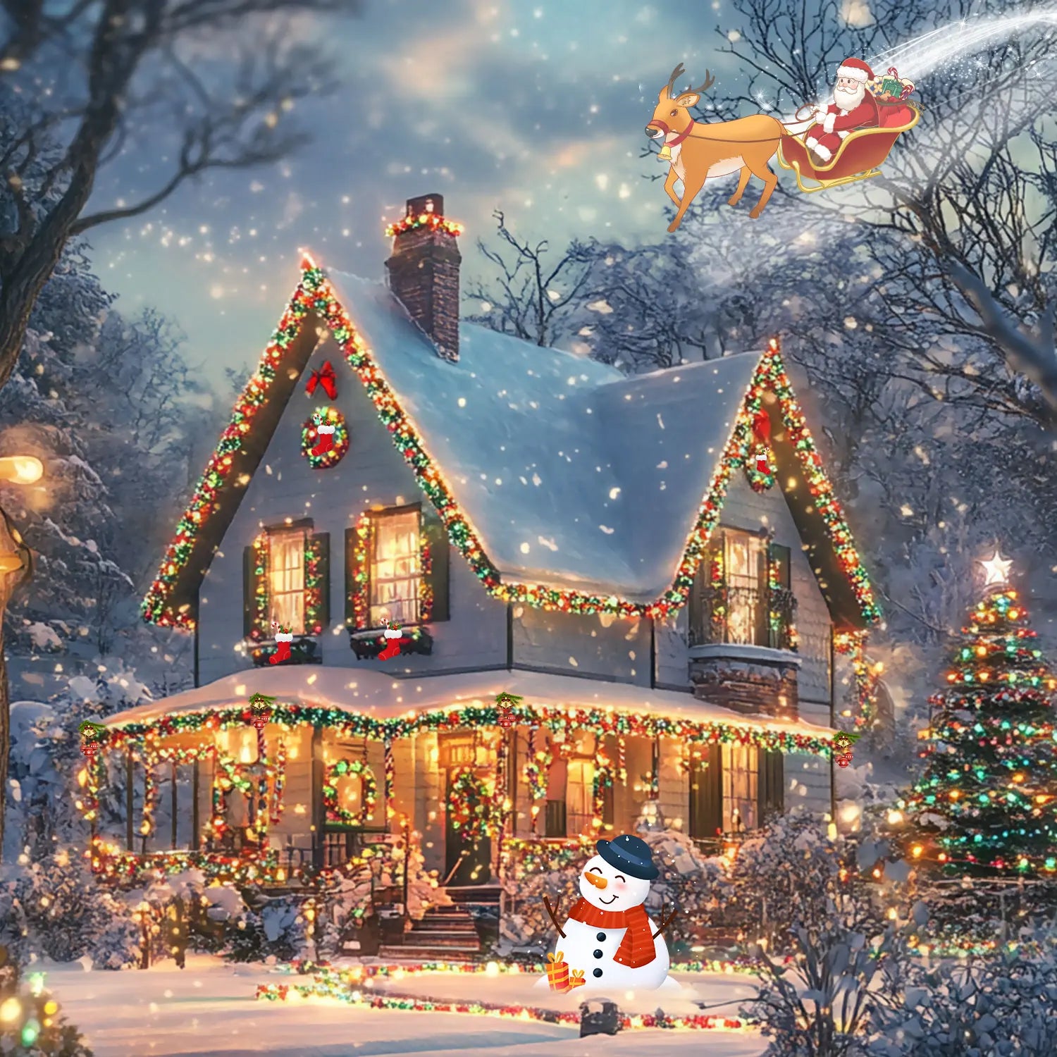 Solor powered color String 72ft Rechargeable 200led , 8 Lighting Modes.