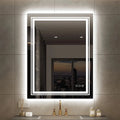 LED Front Backlit Dimmable Vanity Wall Mirror HD Anti-fog