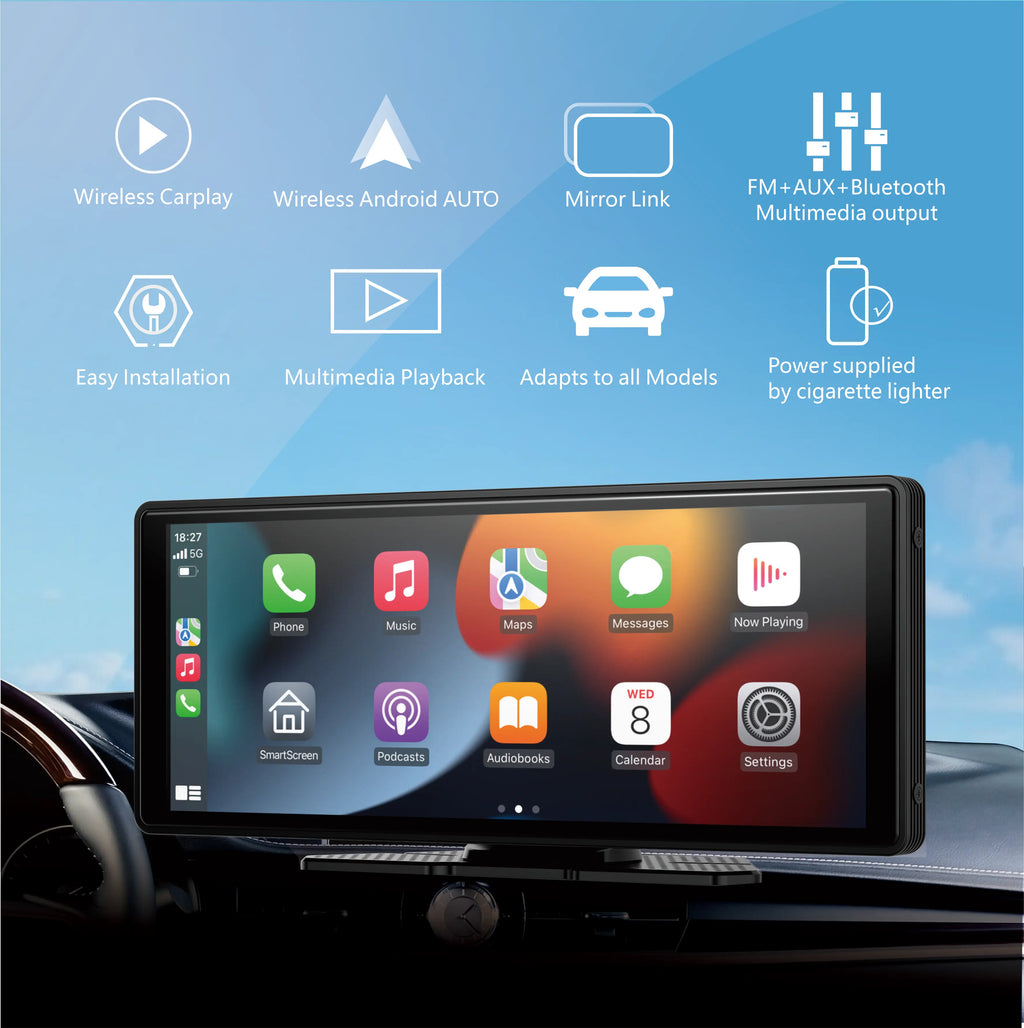 CarPlay Android Auto Car Radio Multimedia Video Player Reversing Camera.