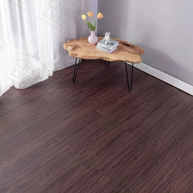 Thicken Wood Grain Floor Sticker Industrial Cement PVC Vinyl Floor Sticker Self-adhesive Waterproof Tile Sticker Home Decor