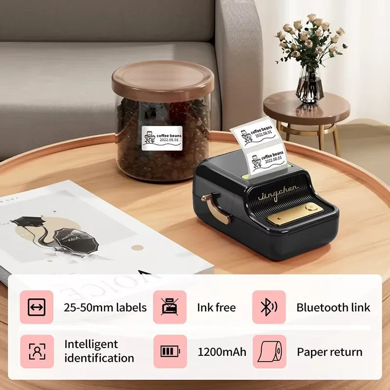 Mini Portable Label Printer.