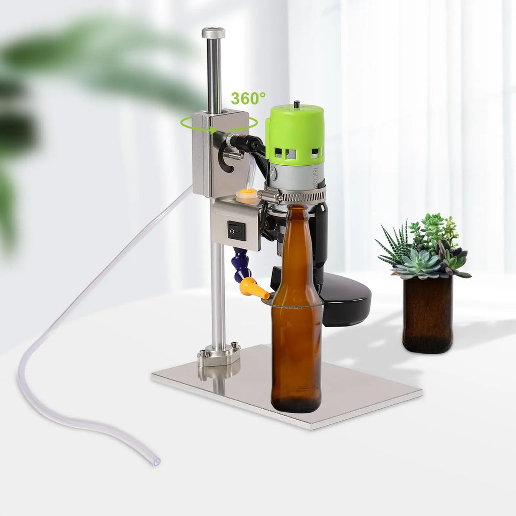Glass Bottle Cutter, 150W 6000R/Min Electric Bottle Cutting Machine DIY Wine Bottle Cutter Tool Kit with Adjustable Speed for Ro