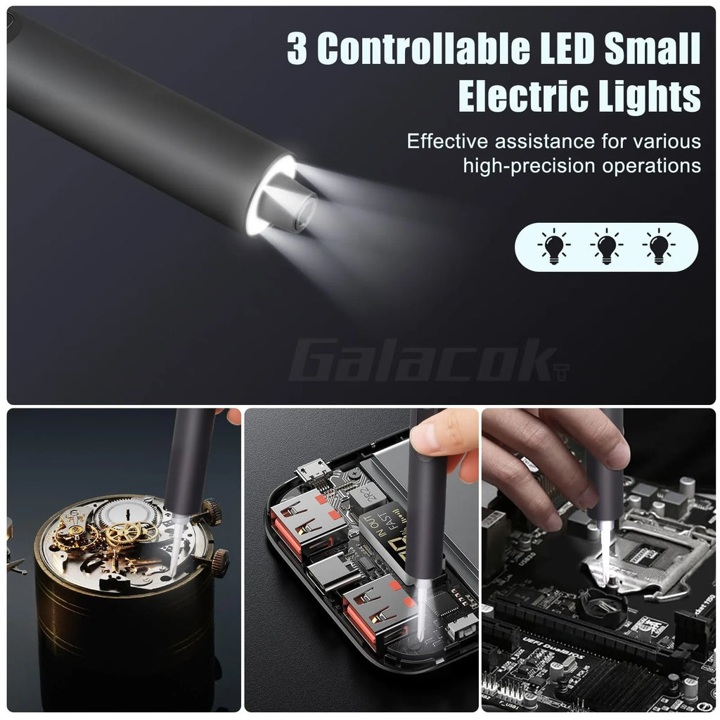 49 in 1 Electric Screwdriver Set 5 Torque Settings.