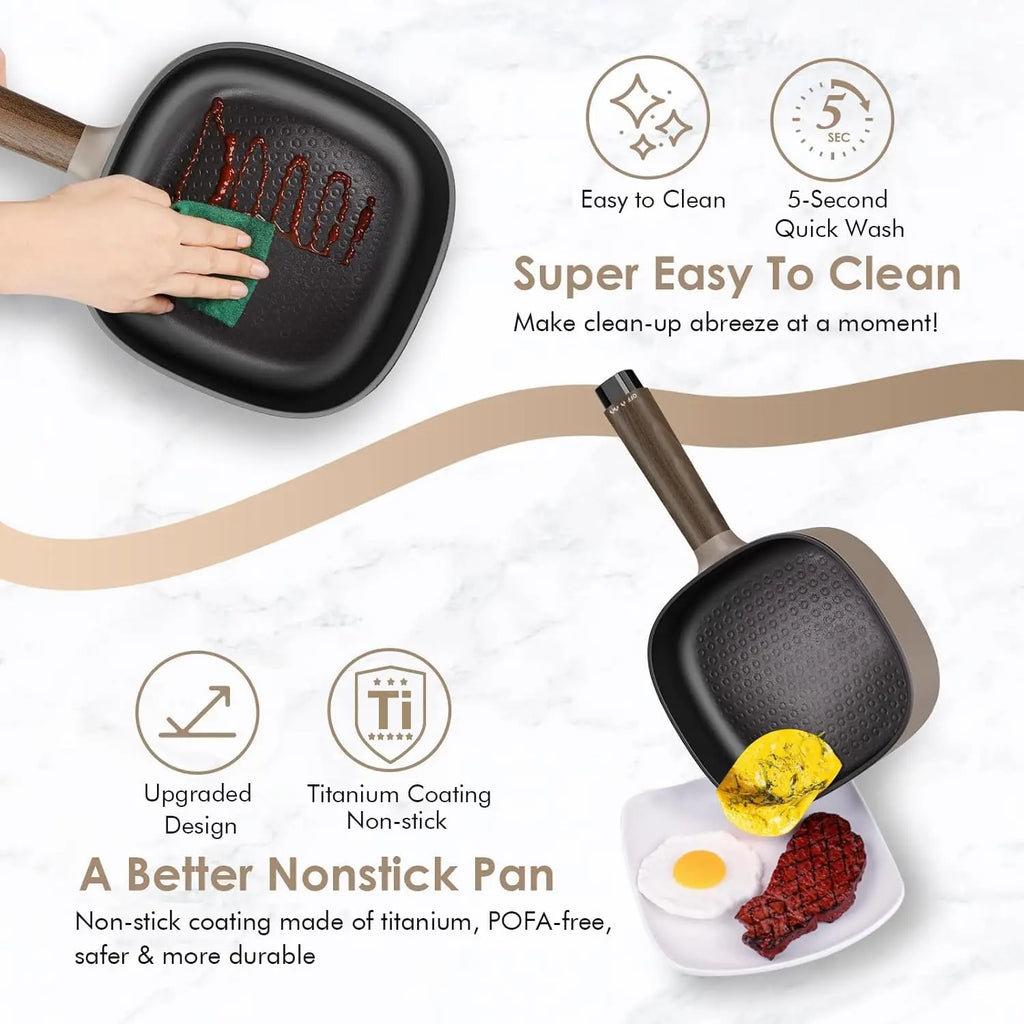 2L Electric Hot Pot with Steamer, Portable Multi-Cooker for Dorm, Office & Travel, Nonstick Coating Included