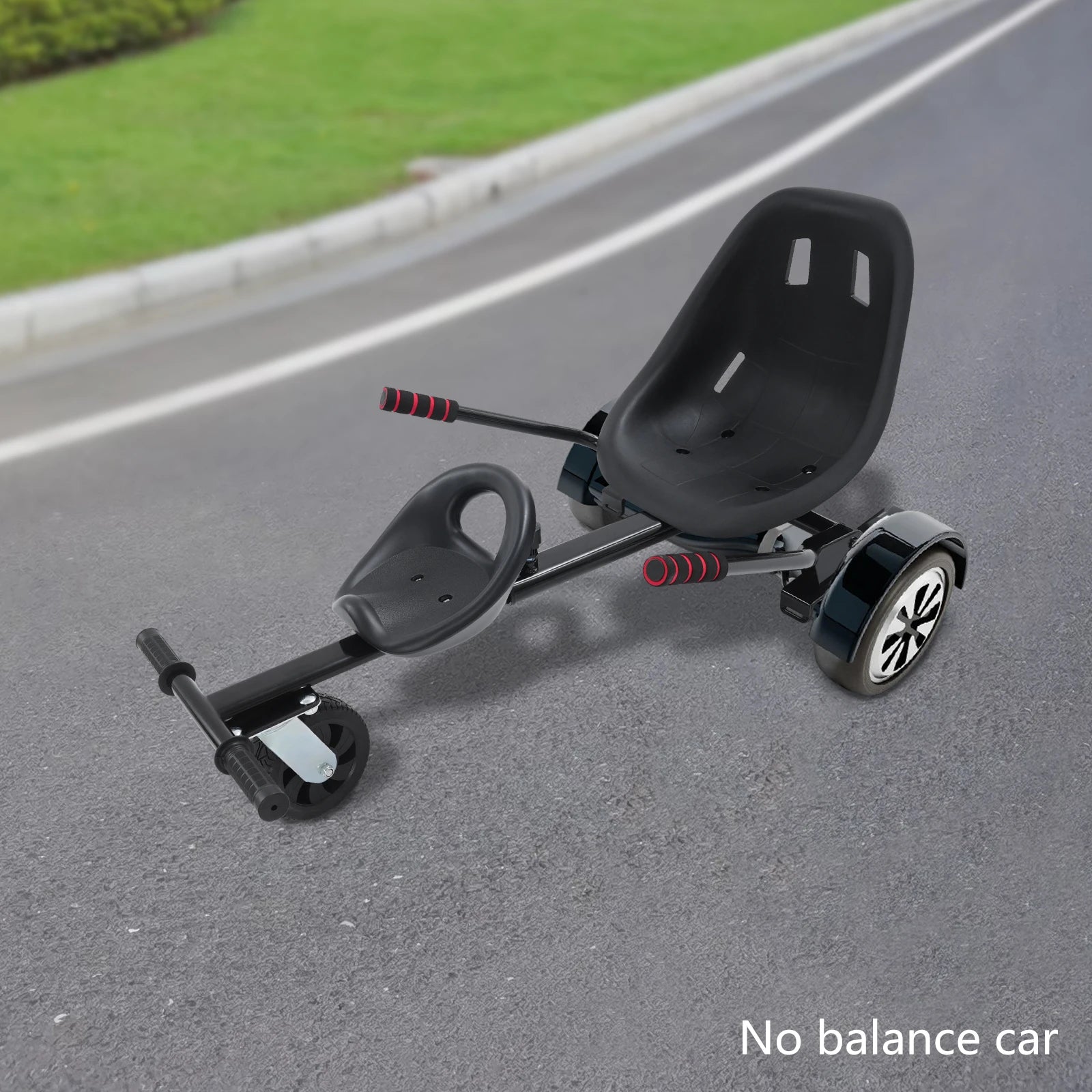 Adjustable Hoverboard Double Seat Attachment for 6.5-10 Inches Scooters Kids or Adults Use Outdoor Parent-Child Entertainment