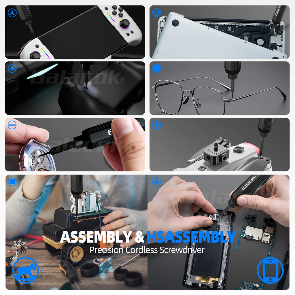 68 in 1 Mini Electric Precision Screwdriver Set.