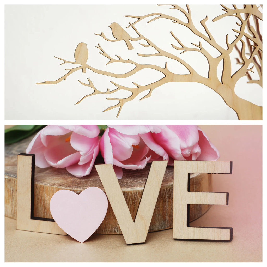 14pc Blank Plywood Unfinished Basswood Sheets for For Craft DIY.