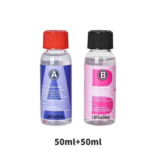Supplies Resin Pigment Kit Liquid Colorant Dye Powder Filling Material for Art Crafts DIY.