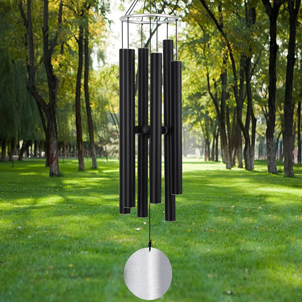 Large 42-Inch Deep Tone Wind Chimes for Outdoor Patio Garden Decor.
