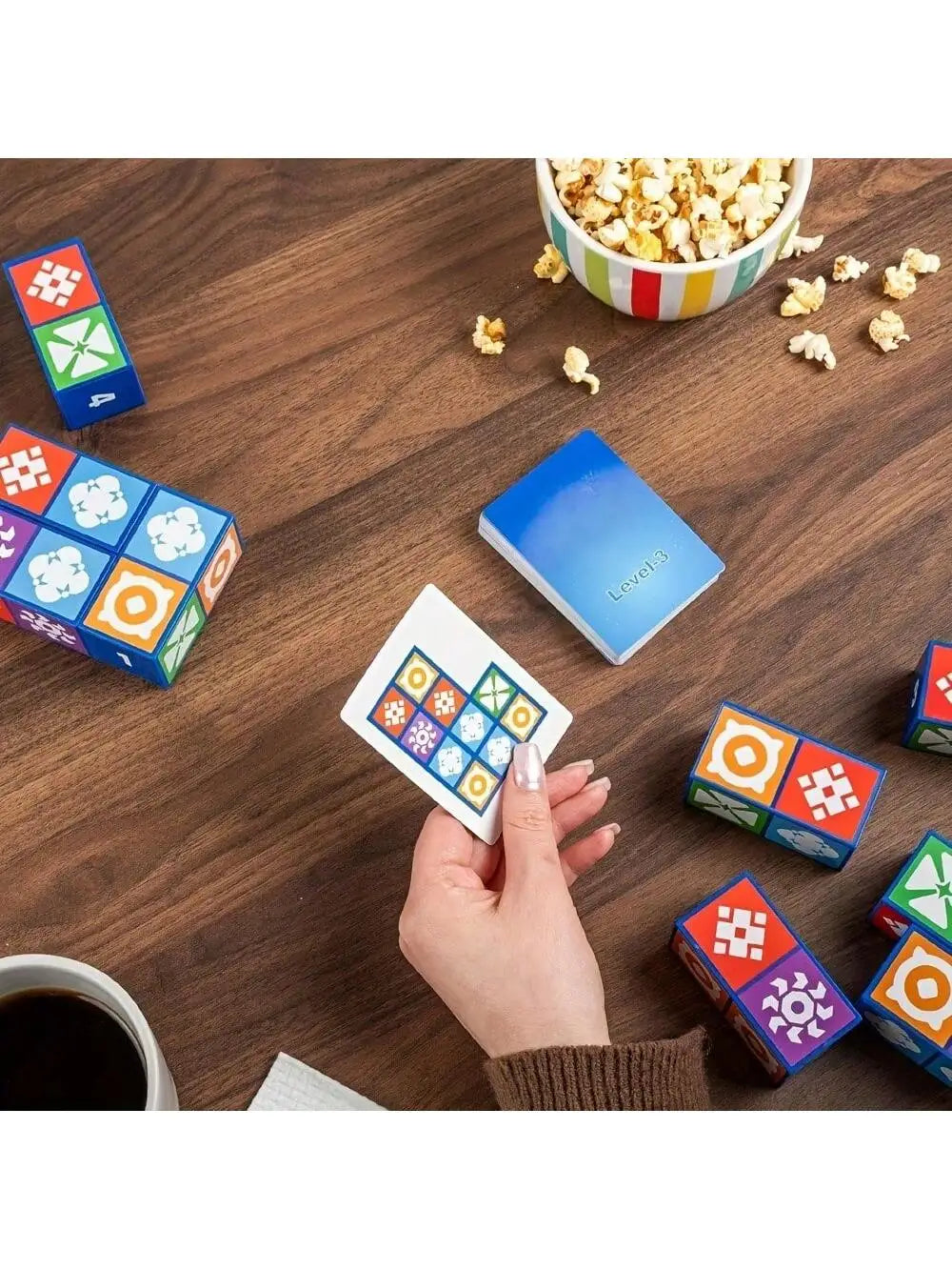 Randomly one Classic Rummy Tile Board Game – 2-4 Player Strategy Game for Fast Thinking Fun, Perfect for Family & Friends