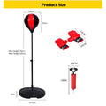 Children Boxing Set Kids Boxing Ball Adjustable Height Kids Punching Ball Bag Speed Boxing Sports Set Fighting Game With Gloves