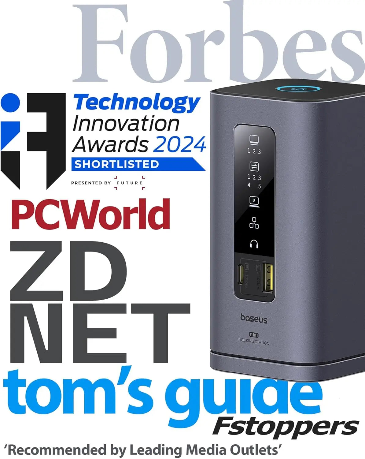 USB-C Docking Station with Triple 4K HDMI, 10Gbps Ports, 100W PD & Gigabit Ethernet for Mac/Windows Laptops