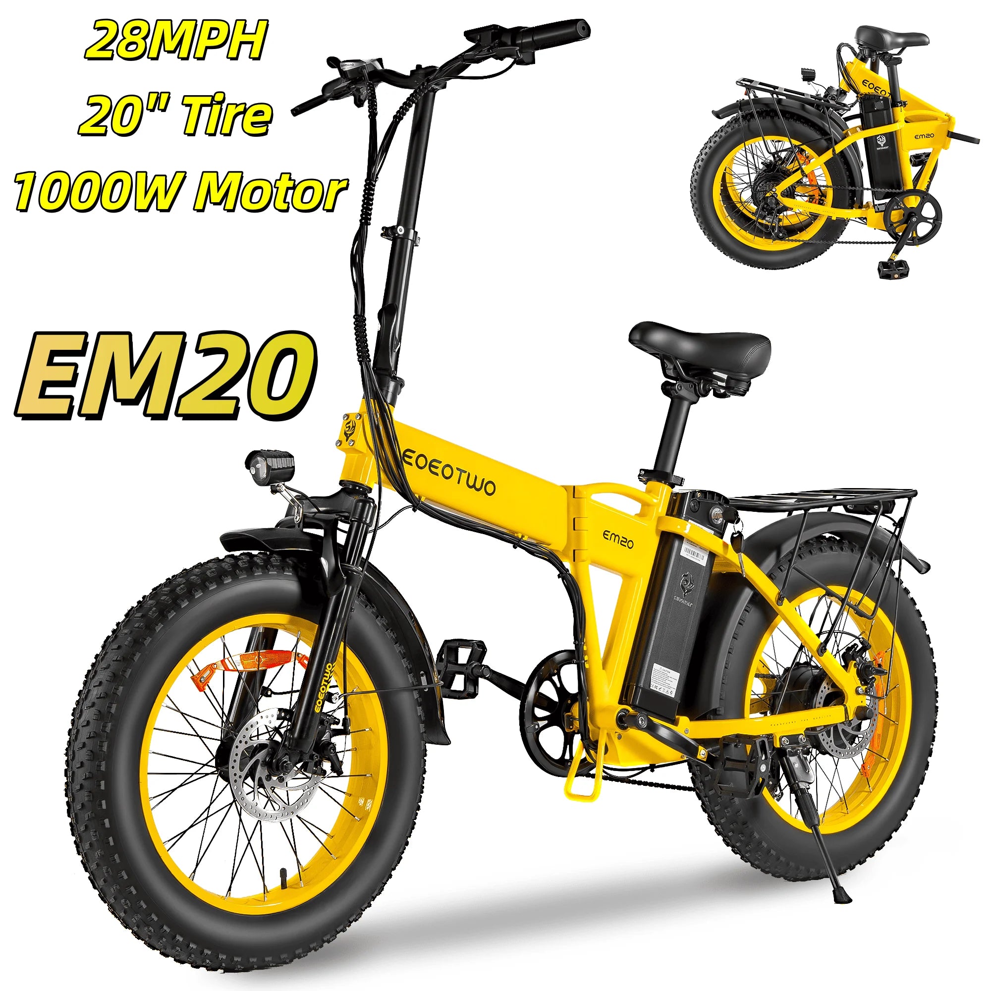 EOEOTWO E01 Electric Bike Adult 26" Fat Tire 1500W Peak Motor Electric Bicycle 34Mph Mountain E Bike 60Mile Range E Bike UL2849