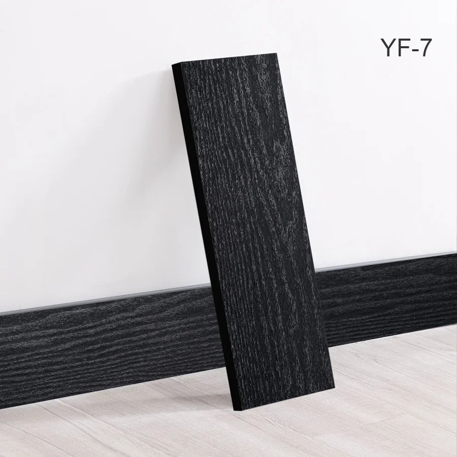 10pcs Self-Adhesive Wooden Stickers Wall Stickers Skirting Lines.