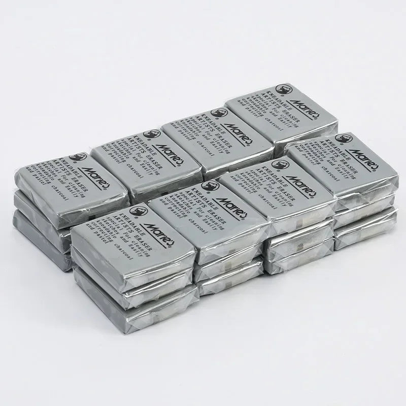 5Pcs Kneaded Erasers Rubber Soft Eraser Kneadable Rubber moldable Art Drawing Sketch Plasticine Painting Stationery