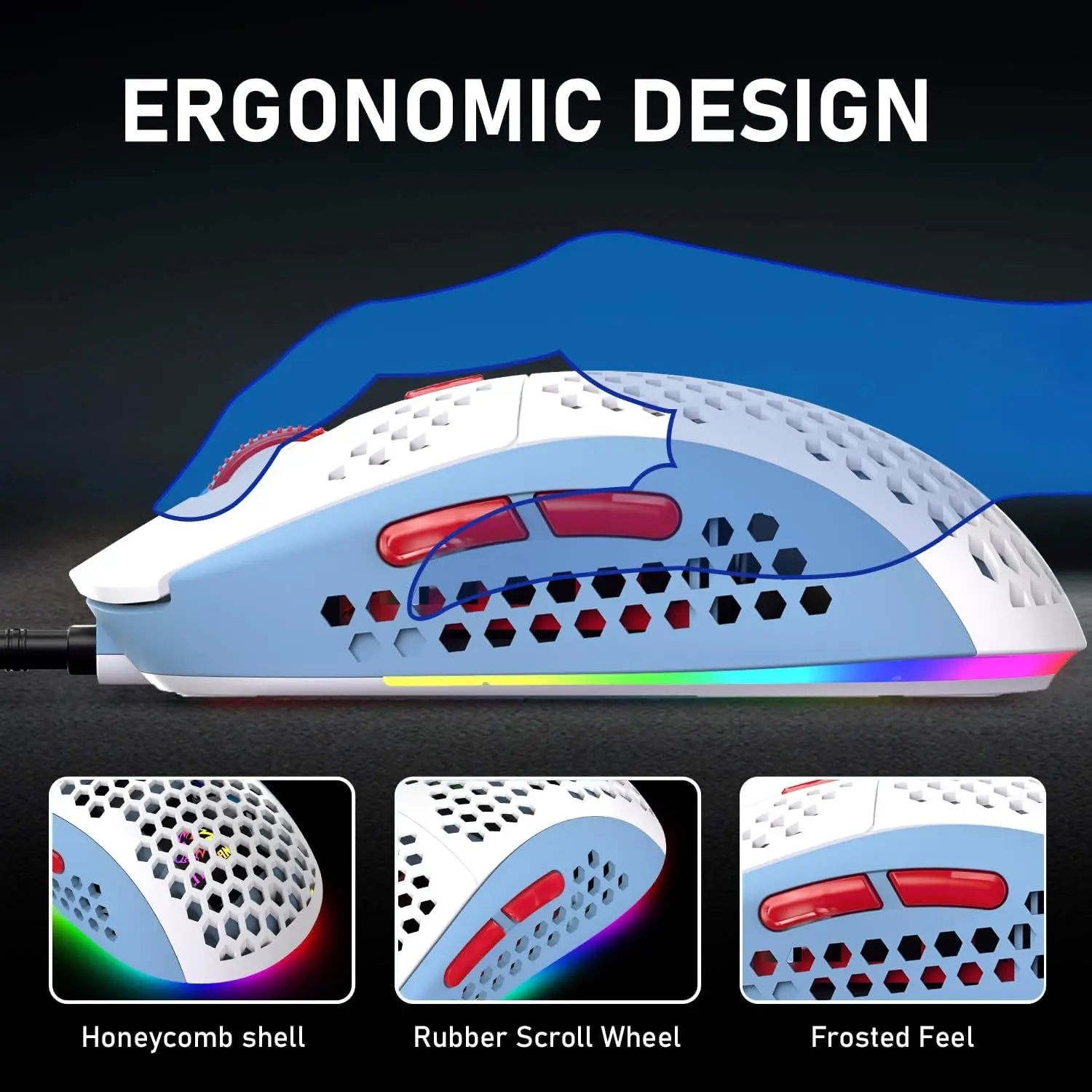 Lights Wired Gaming Mechanical Keyboard