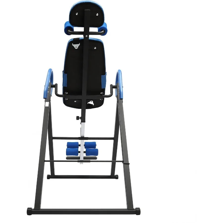 Gravity Inversion Table for Spinal Decompression Therapy with Up to 330.7lbs Capacity Adjustable Body Stretcher.