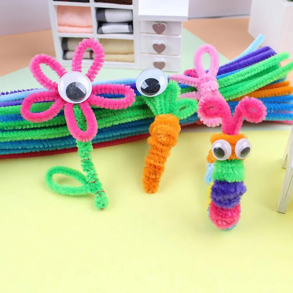 1100pcs Self-adhesive Googly Wiggle Eyes for DIY Scrapbooking Crafts.