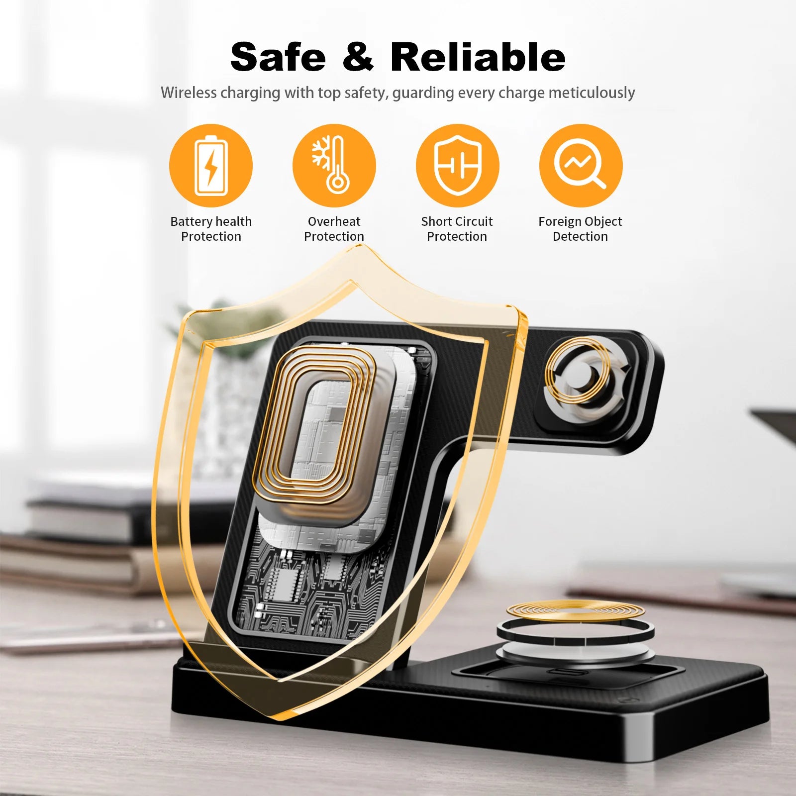 Magnetic Wireless Charger.