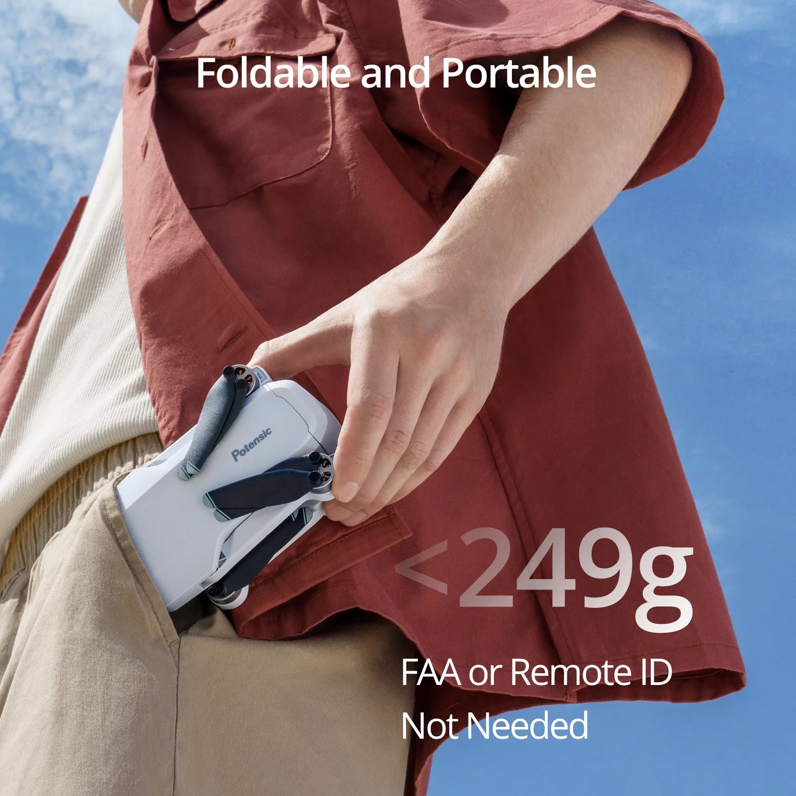 Professional Camera Potensic Mini Drone