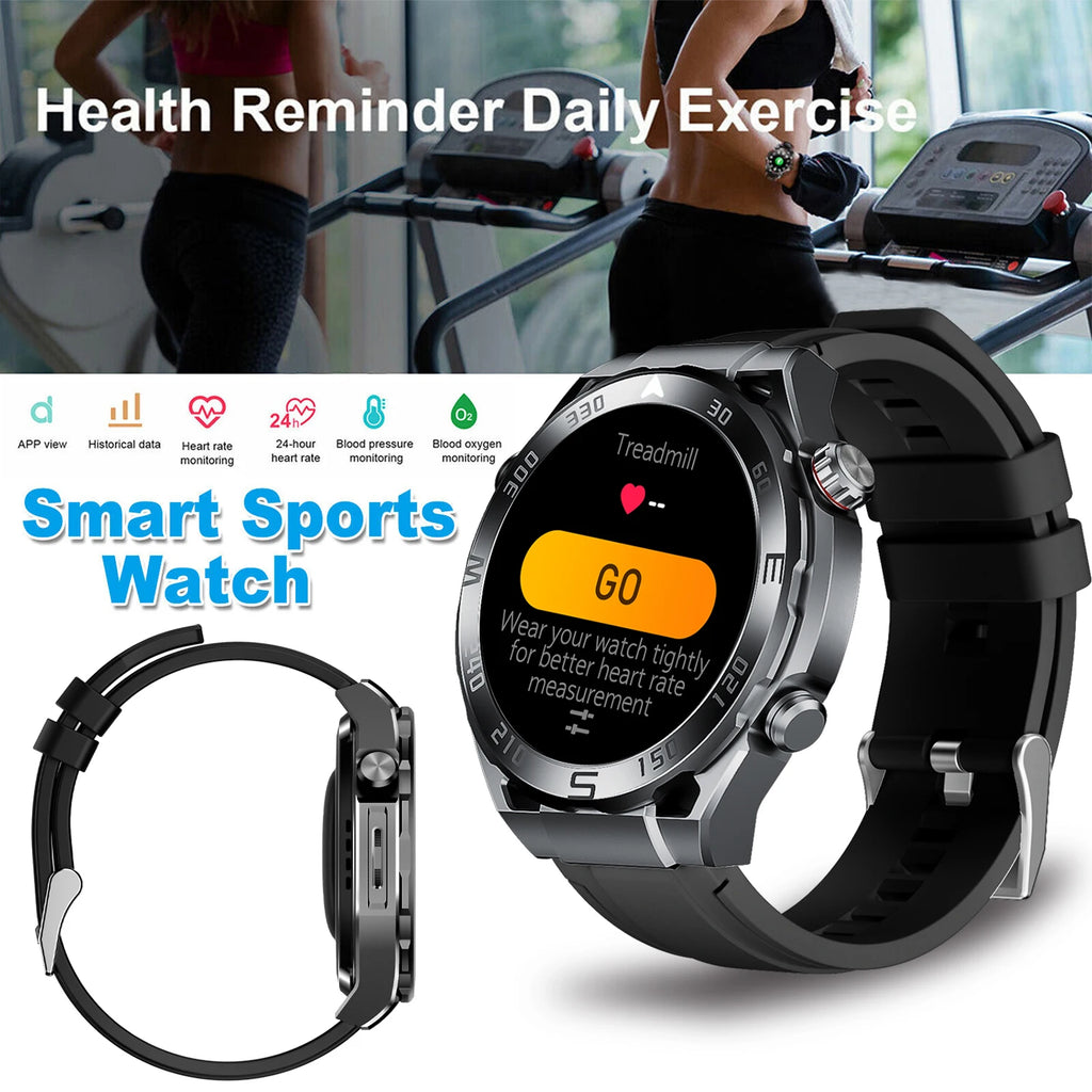 Pro Max Sports Smart Watch Man Woman Smartwatch BT Call Message Notification NFC Health Monitor Watches For Android IOS