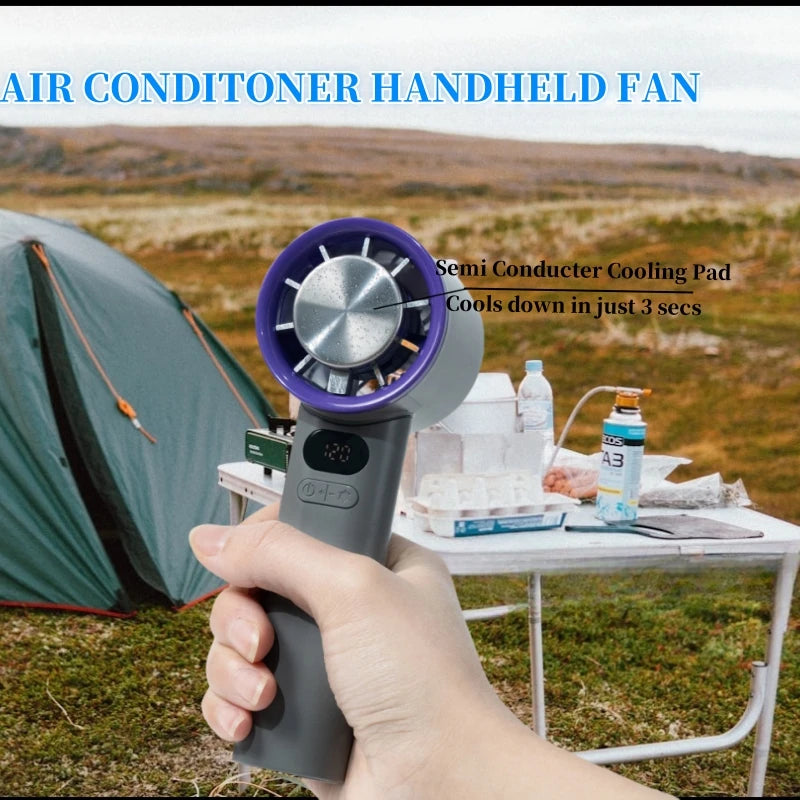 Portable Fan 120-Speed Digital Display.