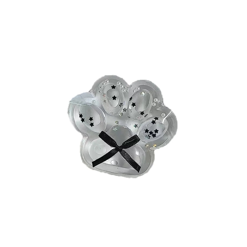 Squishy Transparent Cat Claws Squeeze Soft Pinch Pop Fidget Toy.