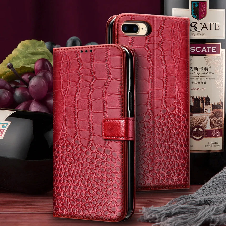 Leather Wallet Phone Case.