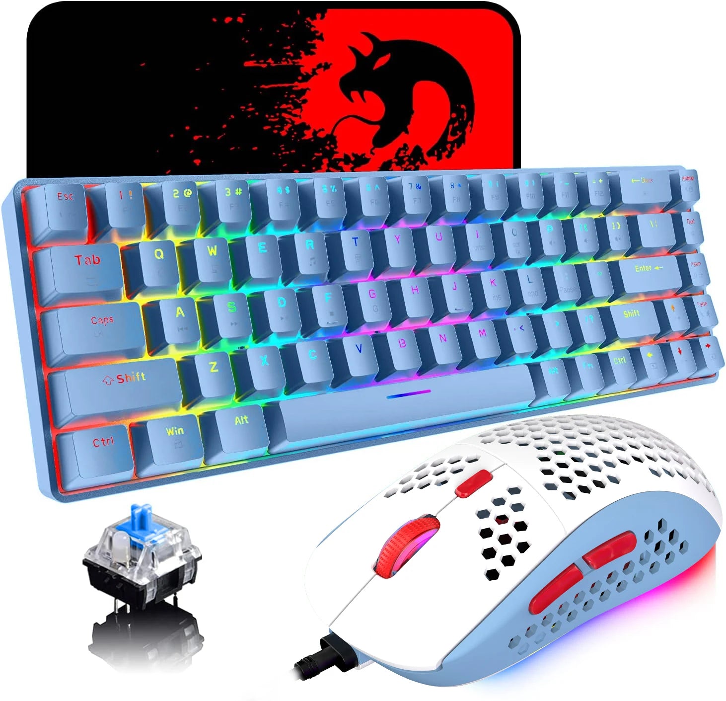 Lights Wired Gaming Mechanical Keyboard