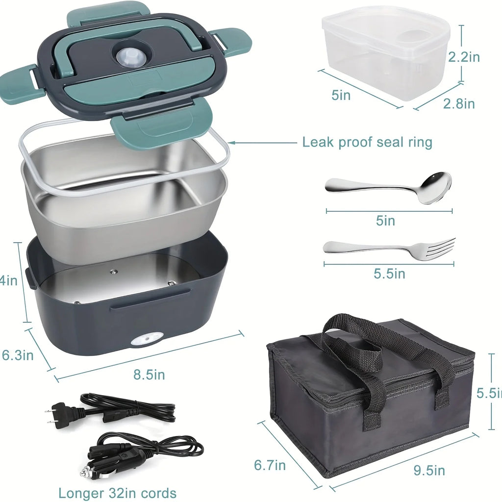 1.5 L 60W Electric Lunch Box Food Warmer.