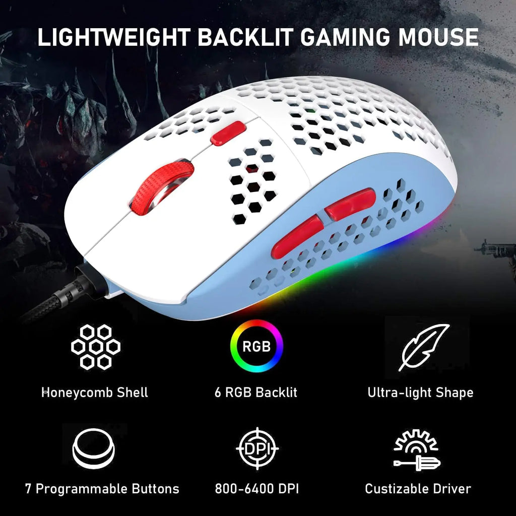 Lights Wired Gaming Mechanical Keyboard