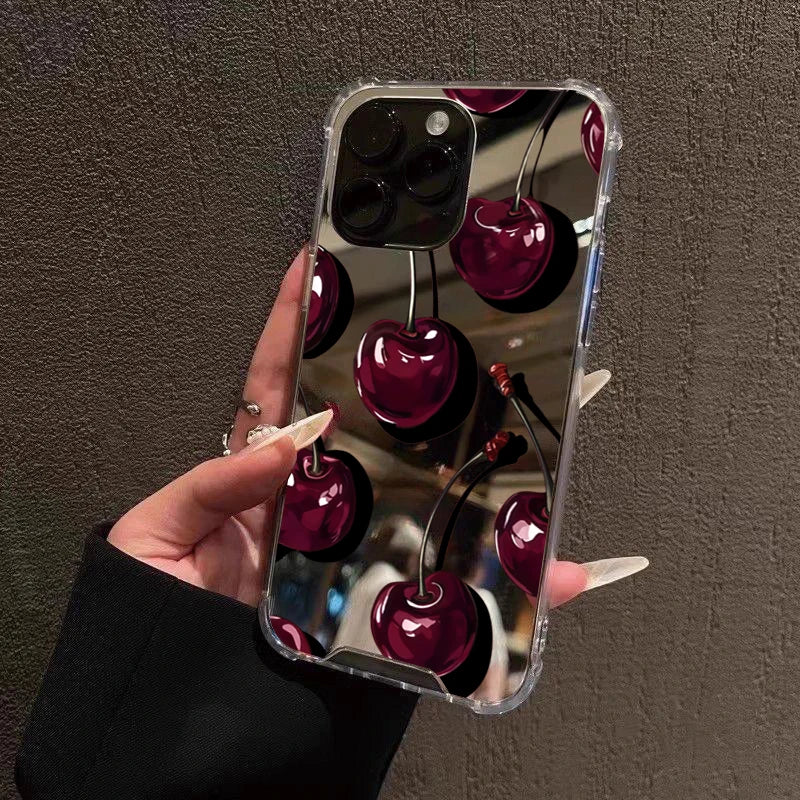 Cute Cherry Pattern Phone Case.